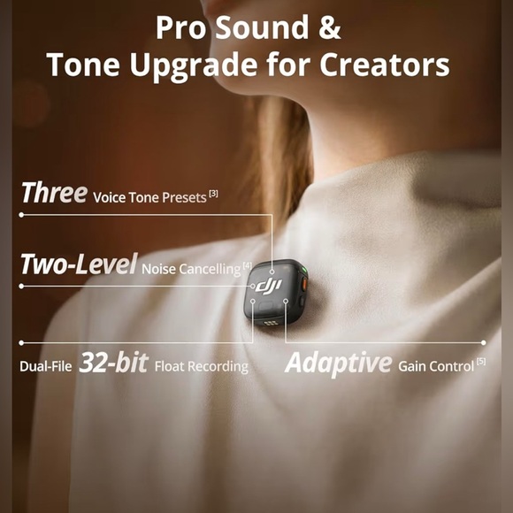 DJI Other - YILIANDE for Audio with Stable Transmission for MIC miniTransmitter New Open Box